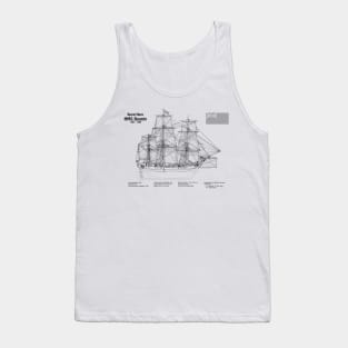 HMS Bounty. William Bligh mutiny ship - SDpng Tank Top